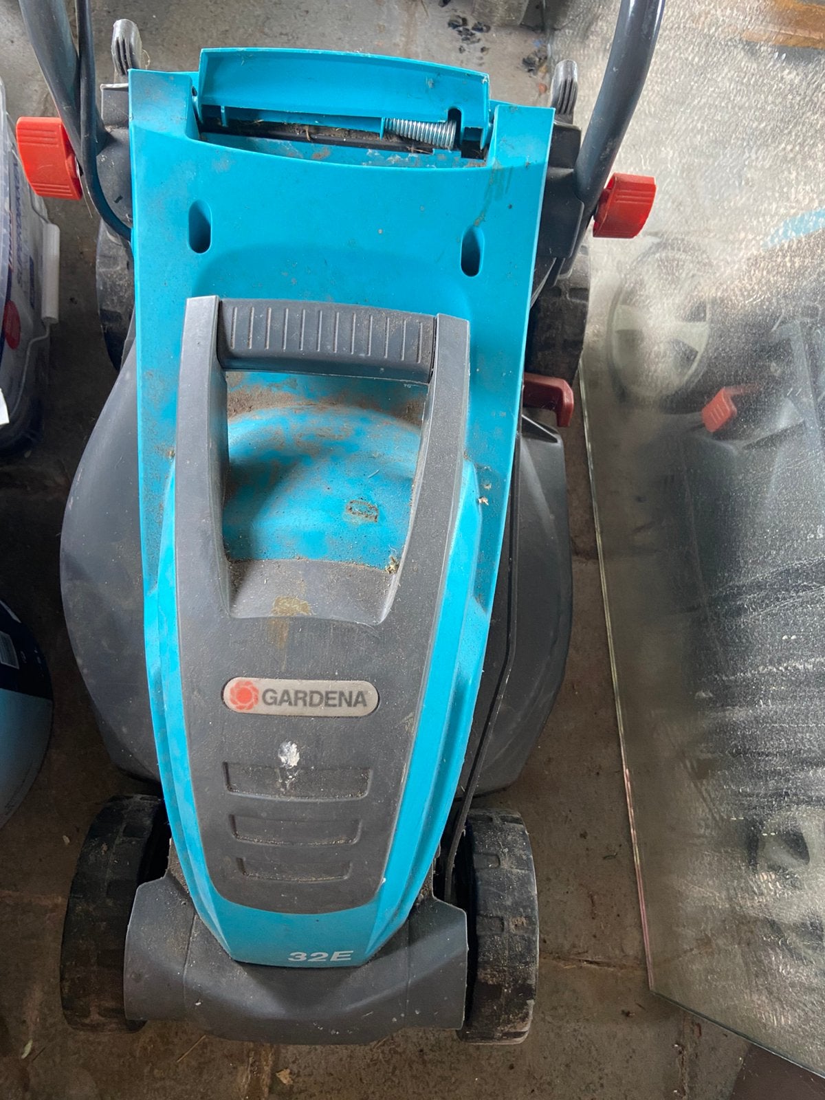Gardena grasmachine elektrisch defect, Enlèvement, Comme neuf, Tondeuses à gazon électriques