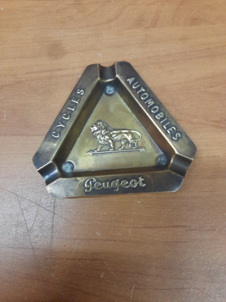 ancien cendrier peugeot cycles automobiles, Envoi, Utilisé, Autres types
