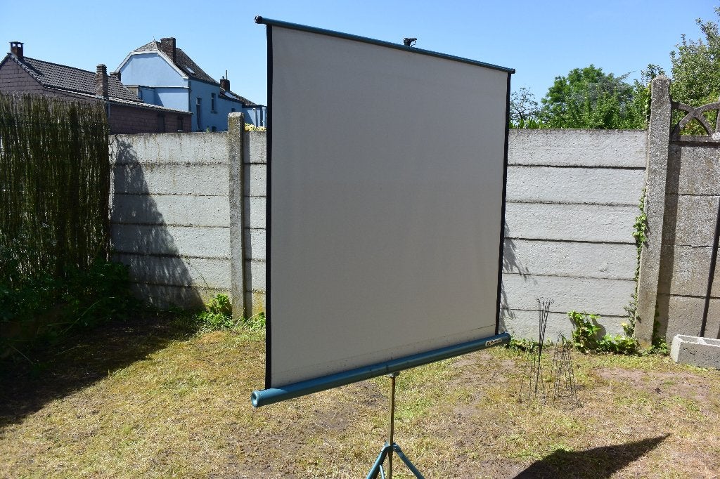 Ecran projection diapositive, Enlèvement, Utilisé