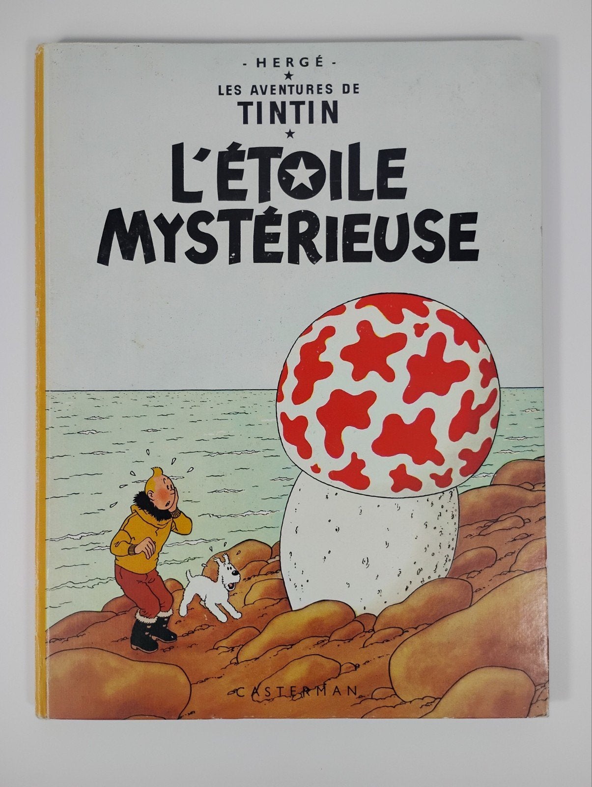 L'Étoile mystérieuse, Les Aventures de Tintin, 1960, Livres, BD, Enlèvement ou Envoi, Une BD, Utilisé, Hergé.