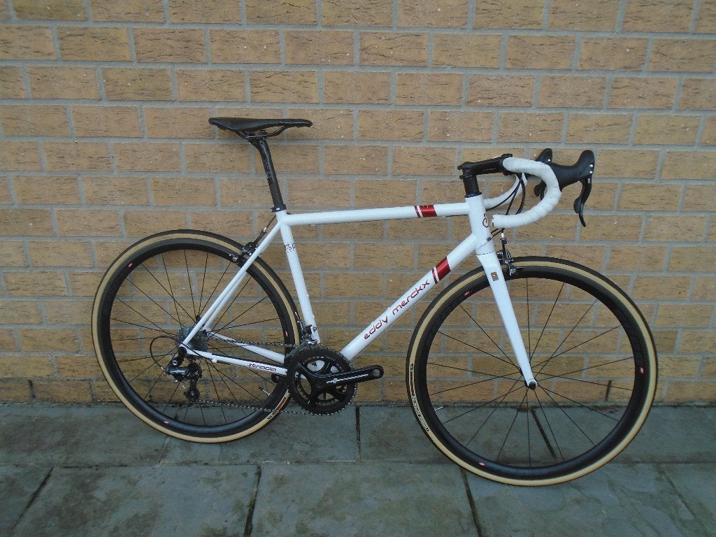 Eddy Merckx retro 'FAEMA', steel! 1750€, Fietsen en Brommers, Fietsen | Racefietsen, Ophalen, 28 inch, Staal, 49 tot 53 cm