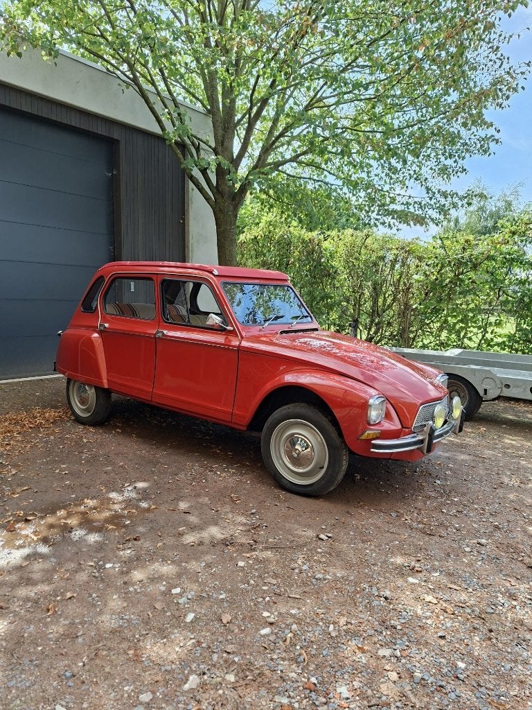 Citroën Dyane gekeurd + garantie, Auto's, Voorwielaandrijving, 4 zetels, Stof, 602 cc
