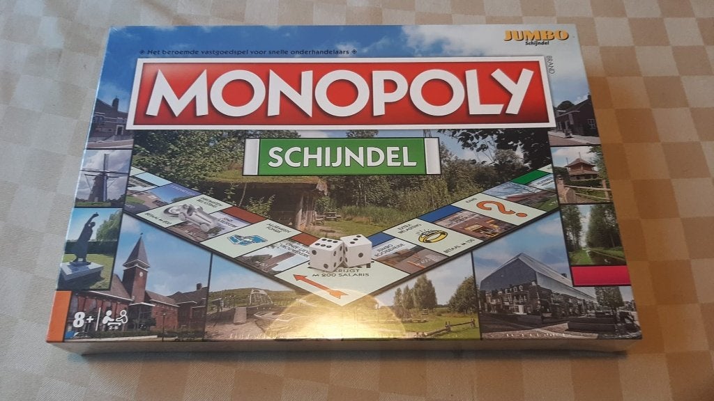 jeu de plateau Monopoly Schijndel Monopoly limited, 1 ou 2 joueurs, Enlèvement ou Envoi, Neuf, Monopooly