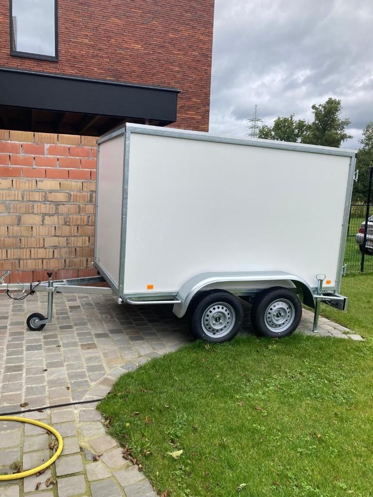 Gesloten aanhangwagen ongeremd, Enlèvement, Comme neuf