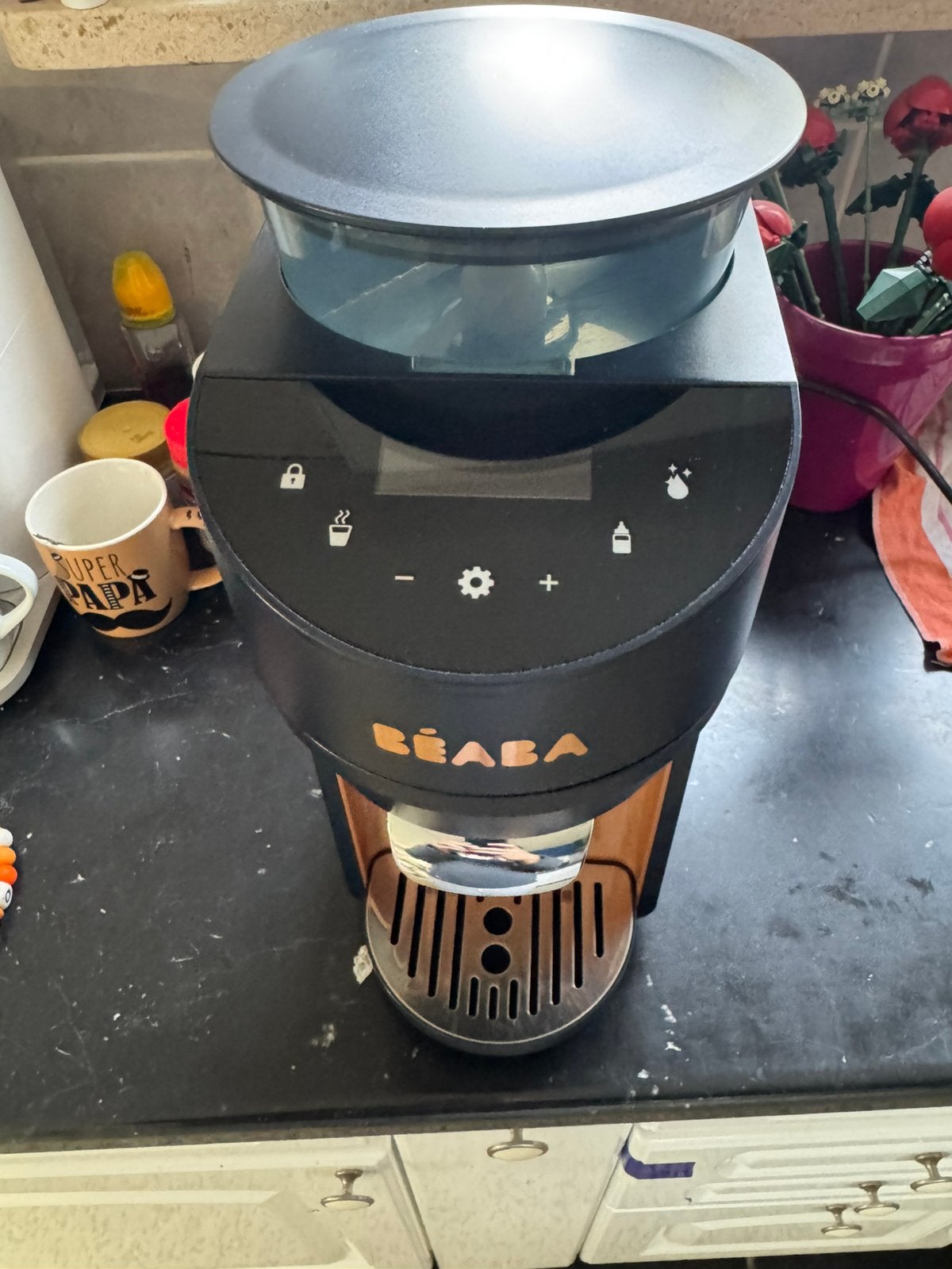 beaba milkeo plus, Enlèvement, Comme neuf, Préparateur de biberons