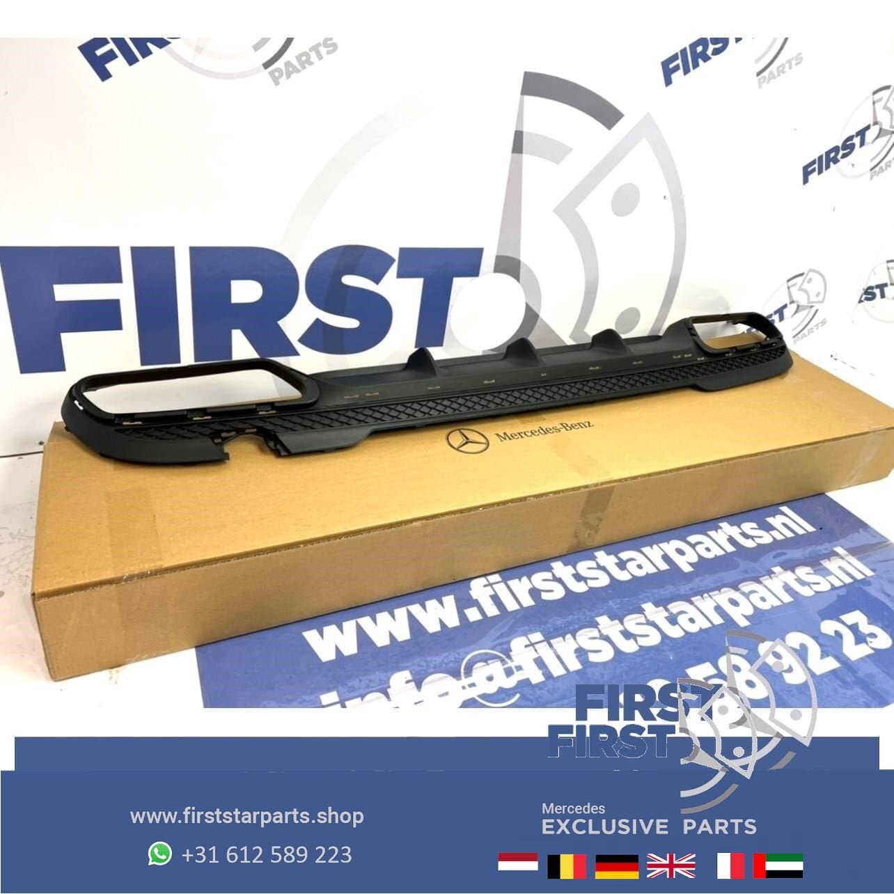 W212 E Klasse E63 AMG DIFFUSER Mercedes E Klasse 2013, Utilisé, -, -, Enlèvement ou Envoi