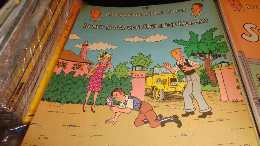 piet pienter en bert bibber nr 1 te.m. 44 prima staat, Boeken, Ophalen of Verzenden, Zo goed als nieuw, POM, Meerdere stripboeken