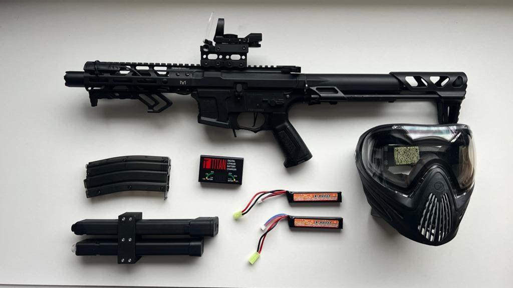 Airsoft starterkit - G&G ARP 9 2.0, Ophalen, Zo goed als nieuw