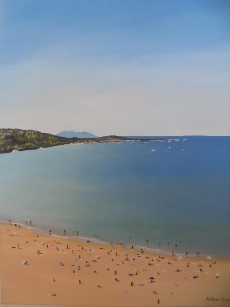olieschilderij Côte Basque (75x115cm), Ophalen of Verzenden