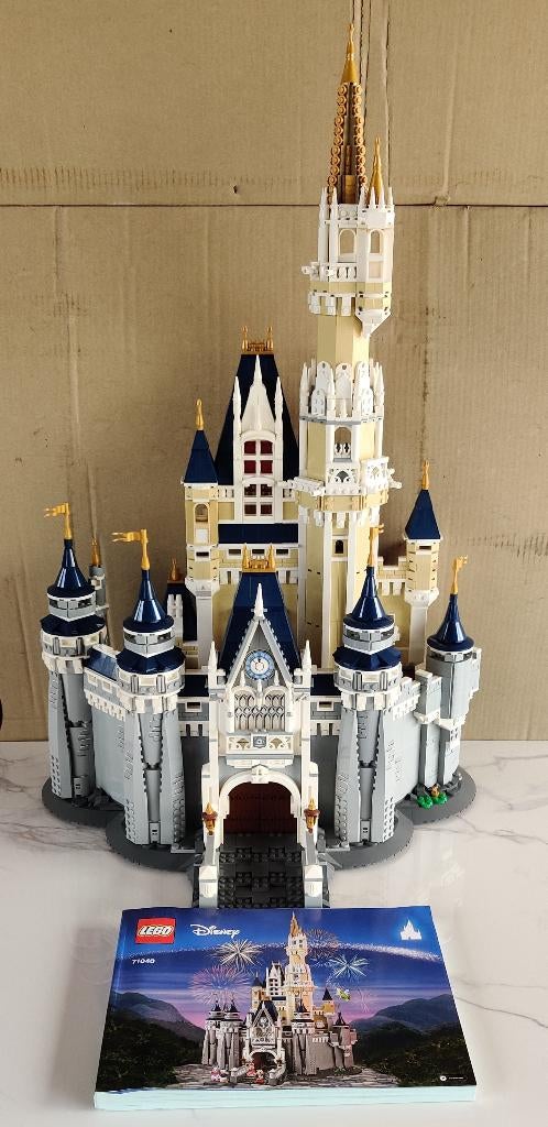 71040 LEGO Disney - Le château Disney, Ophalen of Verzenden, Gebruikt, Complete set, Lego