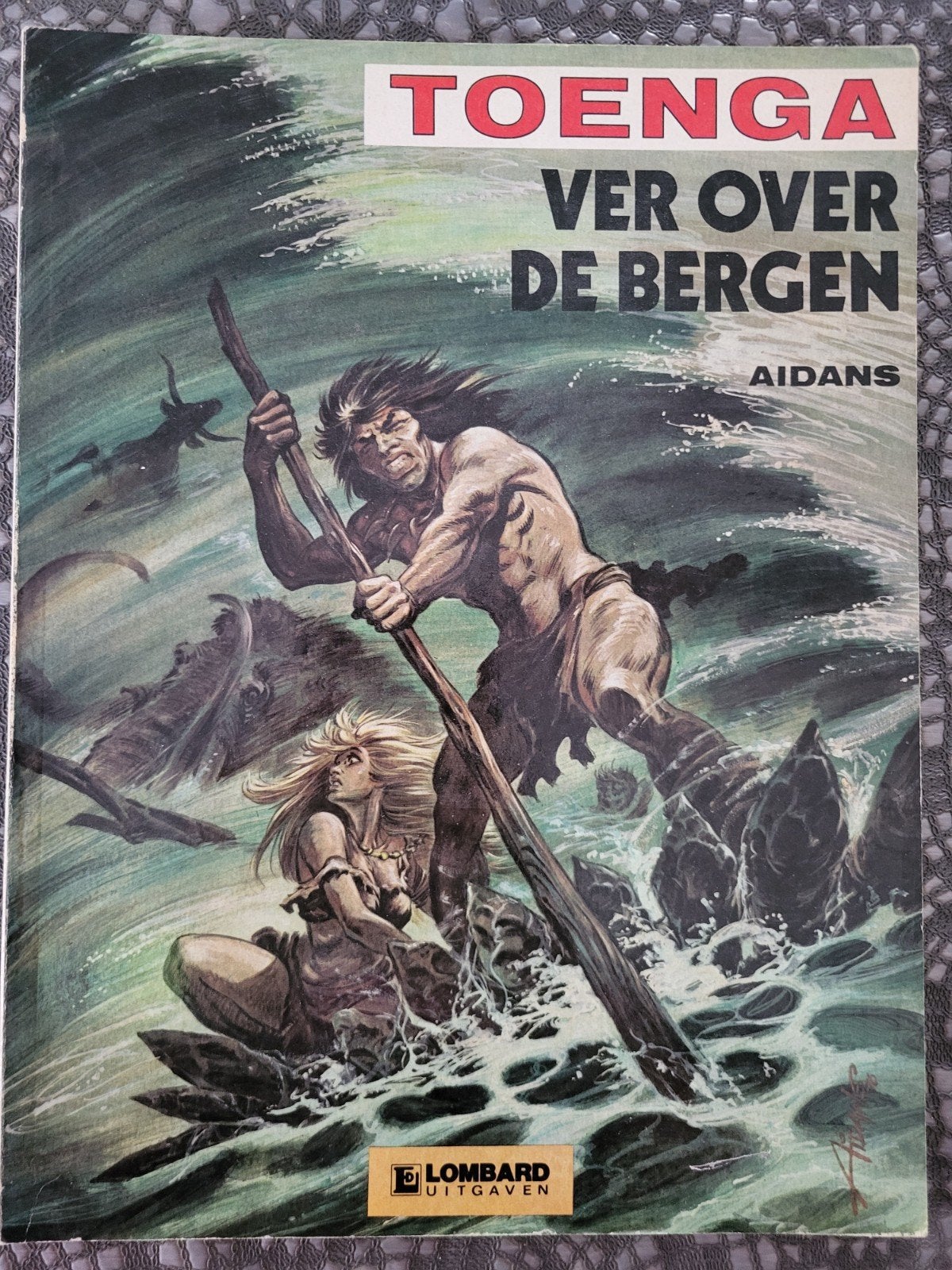 Strips TOENGA "Ver over de bergen", Boeken, Ophalen