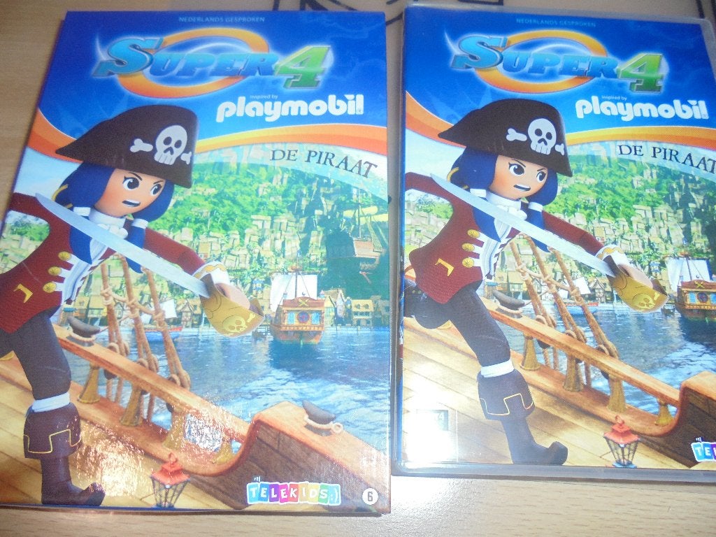 dvd super 4 playmobil, Alle leeftijden, Ophalen of Verzenden, Zo goed als nieuw, Film