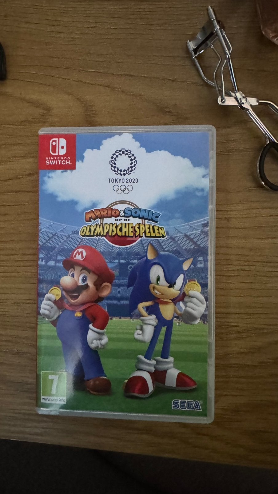 Mario & Sonic op de Olympische Spelen Tokyo 2020, Ophalen, Zo goed als nieuw