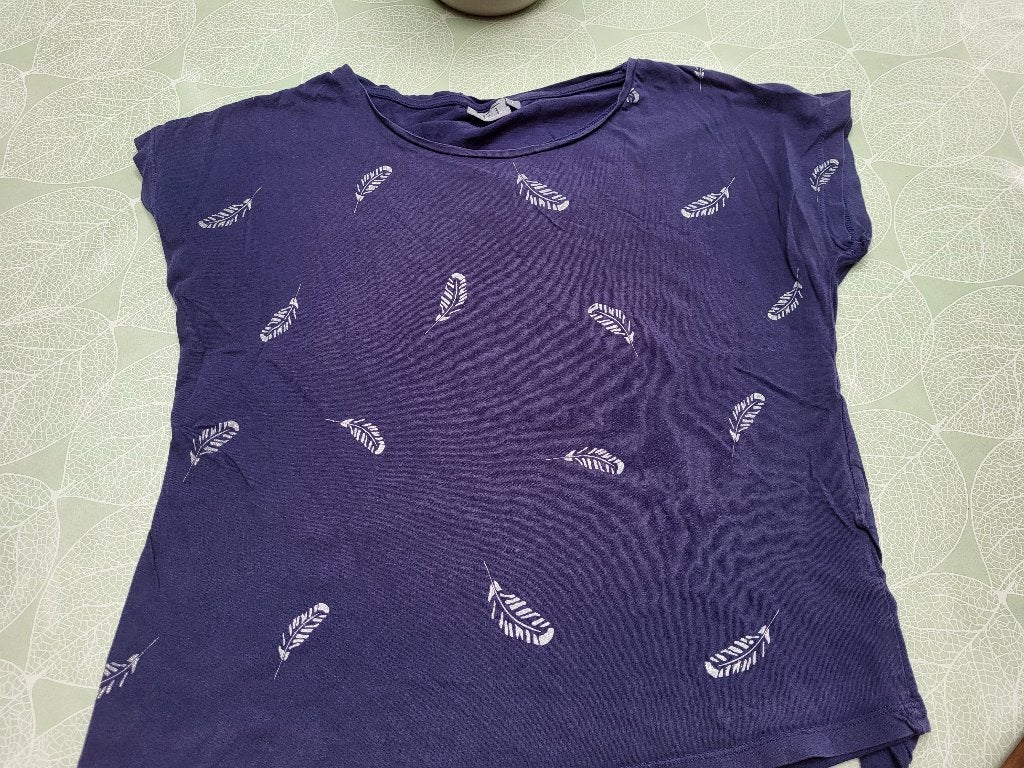 1 euro koopjes ! Bloes zilver mt 44 (zie foto's), Taille 42/44 (L), Manches courtes, Enlèvement ou Envoi, Lola & Liza