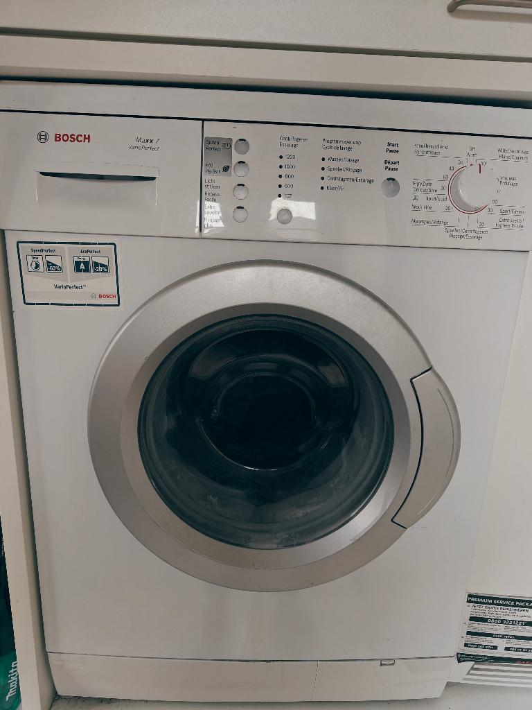 wasmachine, Elektronische apparatuur, Wasmachines, Ophalen, Gebruikt, Voorlader, 85 tot 90 cm