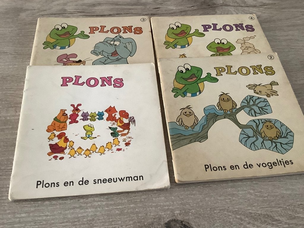 Plons de kikker verschillende voorleesboekjes (1985), Boeken, Gelezen, Non-fictie, Jongen of Meisje, Ophalen of Verzenden