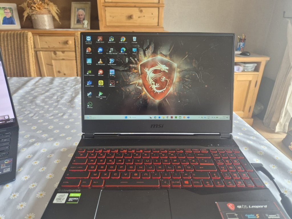 Gaming laptop MSI intel(R) Core(TM) i7-10750H CPU @ 2.60GHz, Computers en Software, Windows Laptops, Ophalen, Met videokaart, 2 tot 3 Ghz