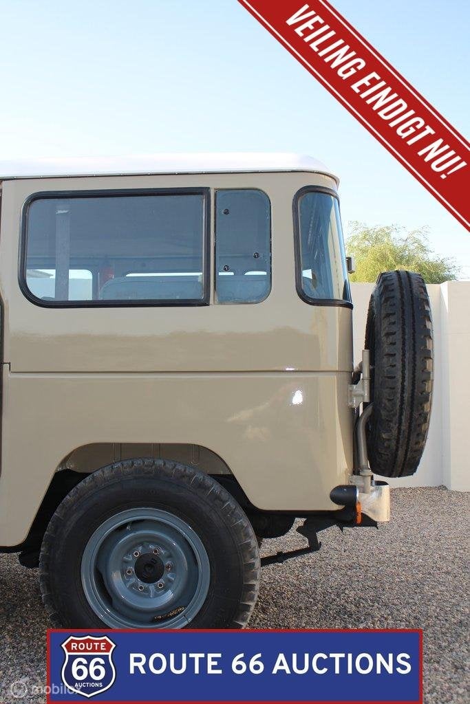 Toyota Land Cruiser FJ40 | 1979 | Route 66 Auctions, Auto's, Zwart, Bedrijf, Handgeschakeld, Overige carrosserie