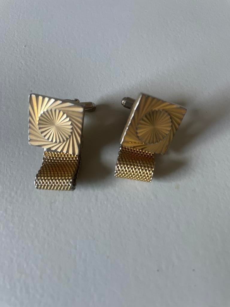 Boutons de manchettes vintages, Enlèvement ou Envoi