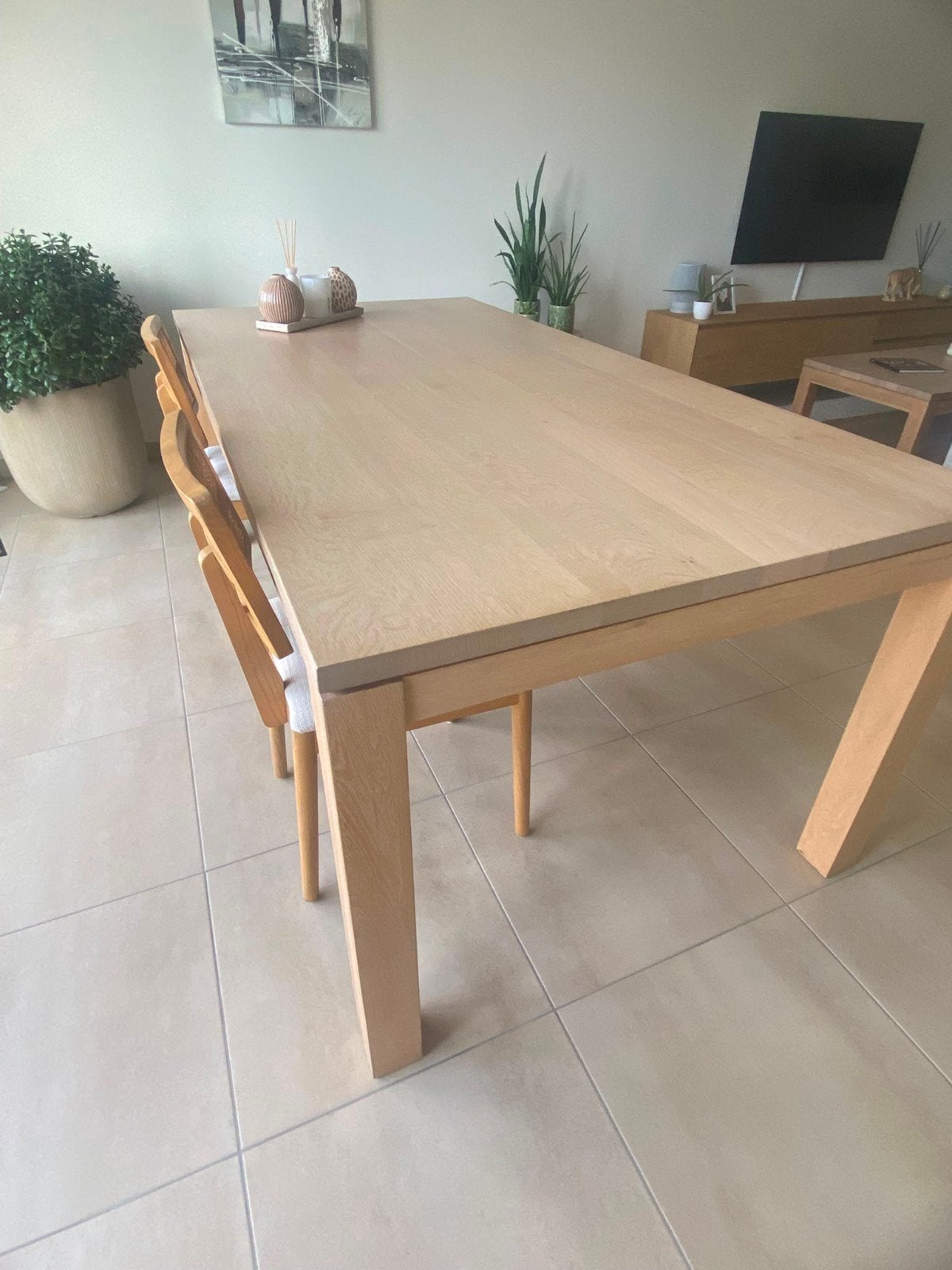 eettafel, Huis en Inrichting, Ophalen, Eikenhout
