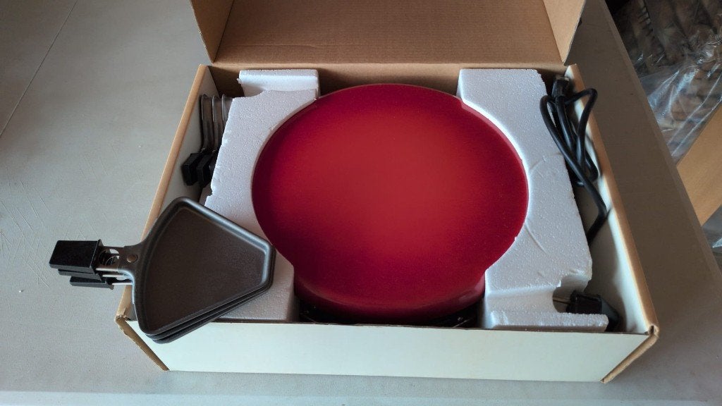 nouvel appareil à raclette orange - 30€, Enlèvement ou Envoi, Neuf