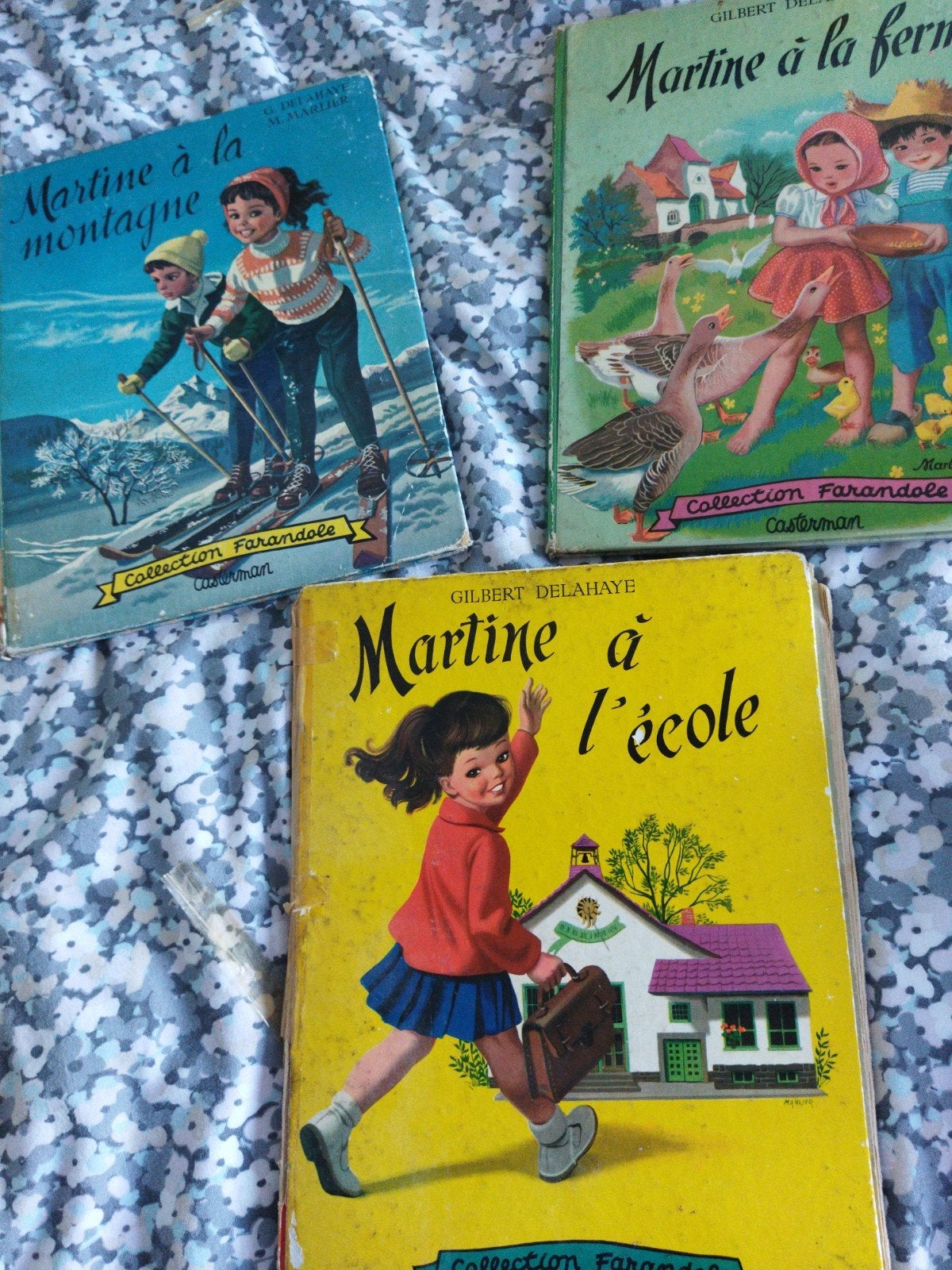 Martine à la ferme,maison, montagne vintage, Utilisé, Casterman, Non-fiction