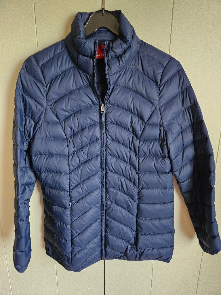 doorstikte zomerjas maat small perfecte staat, Enlèvement, Comme neuf, Taille 36 (S), Bleu