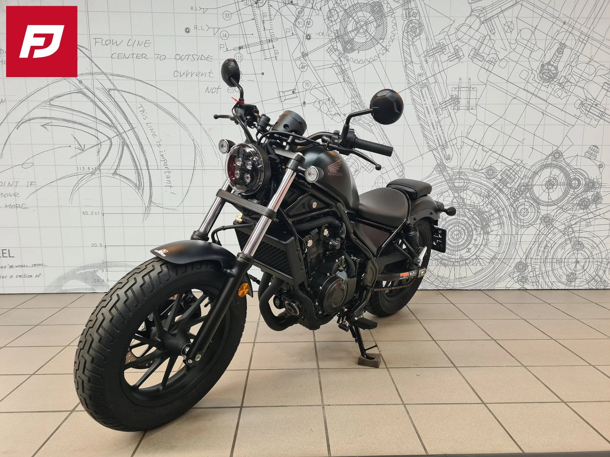 Honda CMX 500 Rebel (bj 2023), Motoren, Chopper, Bedrijf, Meer dan 35 kW, 500 cc