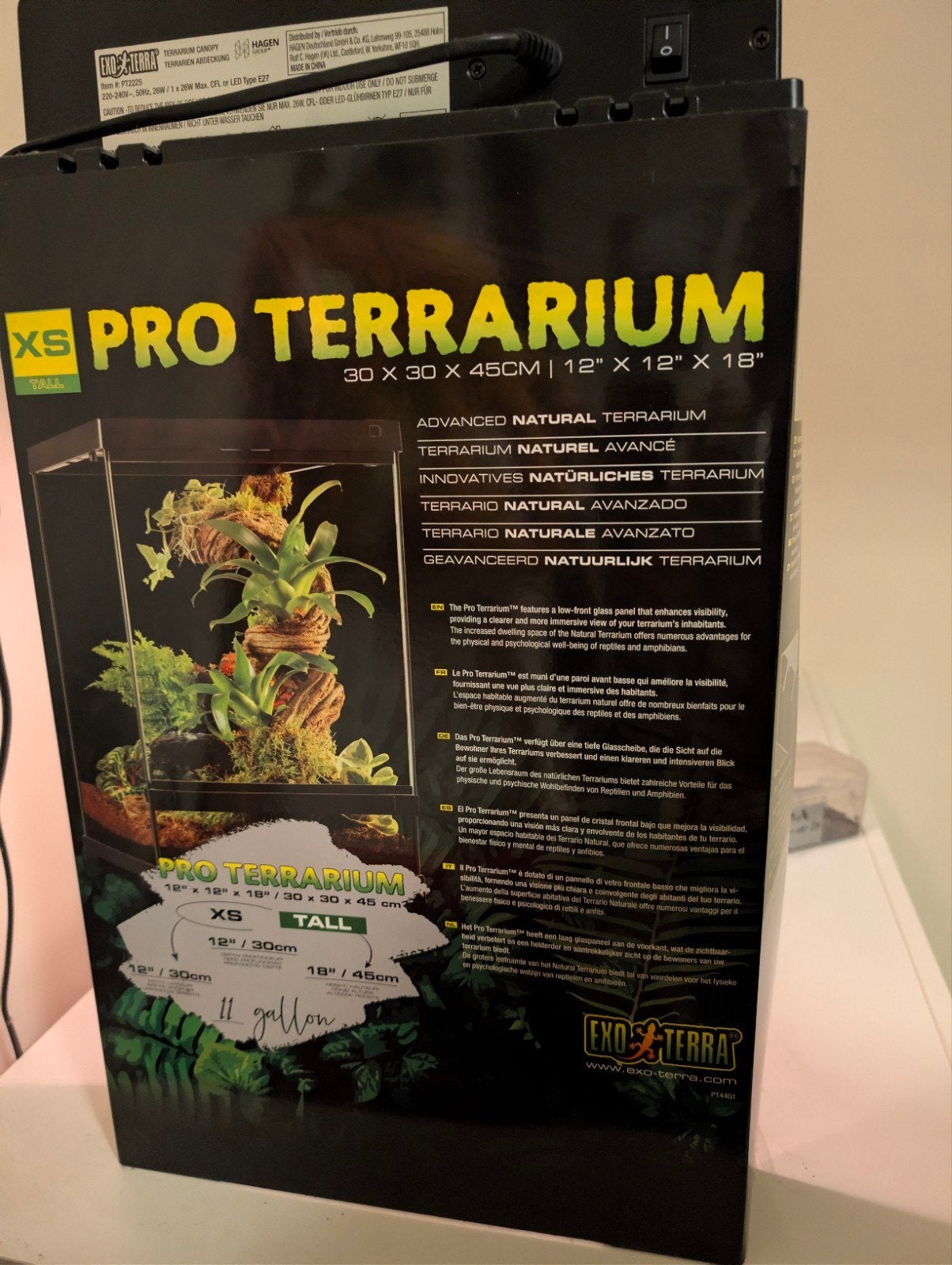 terrarium 30x30x45, Animaux & Accessoires, Enlèvement