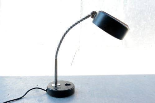 Industrieel Vintage Bureaulampje jaren 50, Antiek en Kunst, Ophalen