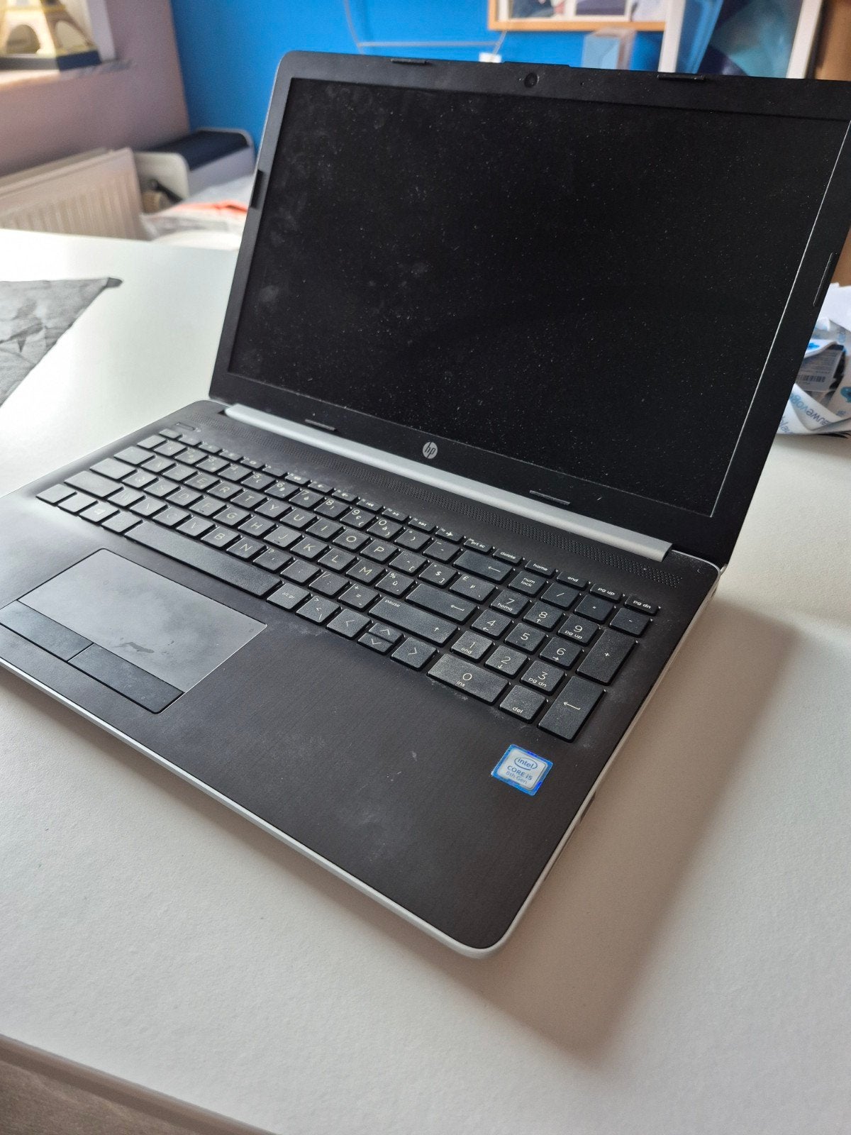 Laptop HP I5, Ophalen, 4 GB of minder, 15 inch, Refurbished