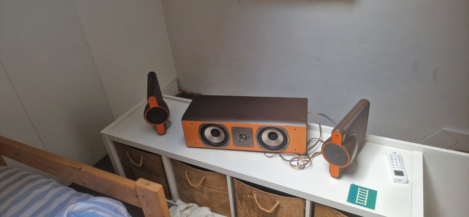 Kef speakers kit100s en center spealer quadral