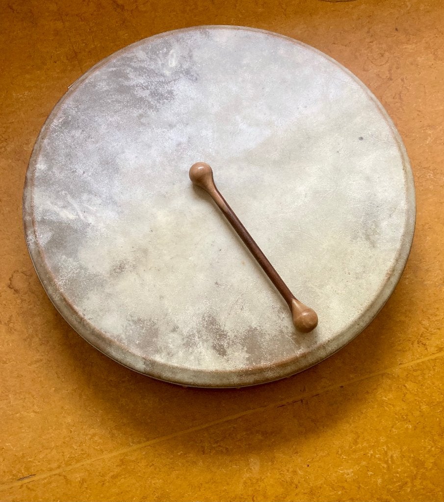 bodhran 18" (48cm), Enlèvement, Comme neuf, Percussion mélodique