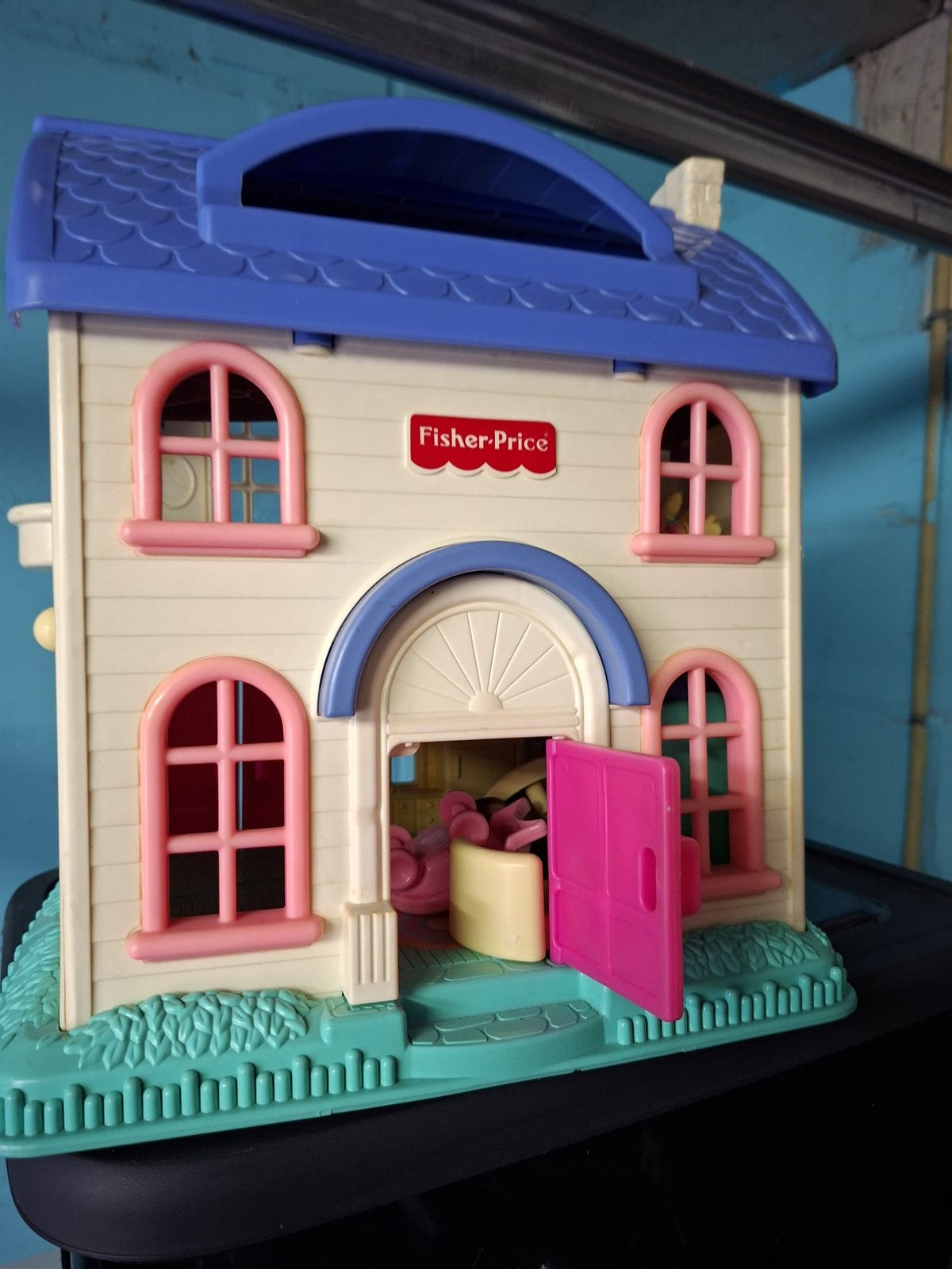 Fisher price speelhuis, Ophalen, Gebruikt, Kunststof