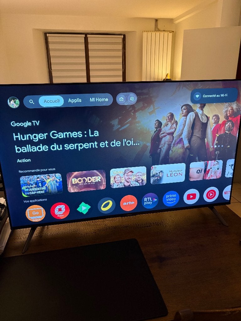 TV Xiaomi 50" 4K UHD – Garantie 1 an – État impeccable, Autres marques, LED, 50 Hz, Comme neuf