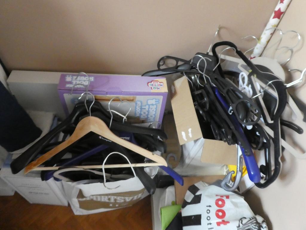 gratis kleerhangers ongeveer 50 stuks, Kleding | Dames, Kledinghangers, Ophalen, Kunststof, Volwassenen
