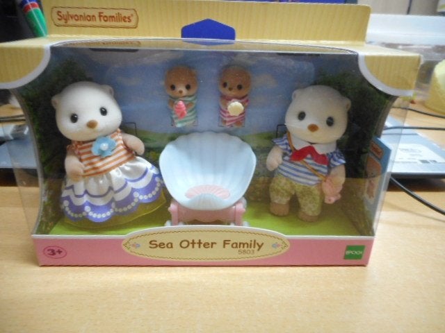 Sylvanian Families sea otter family, Ophalen of Verzenden, Nieuw