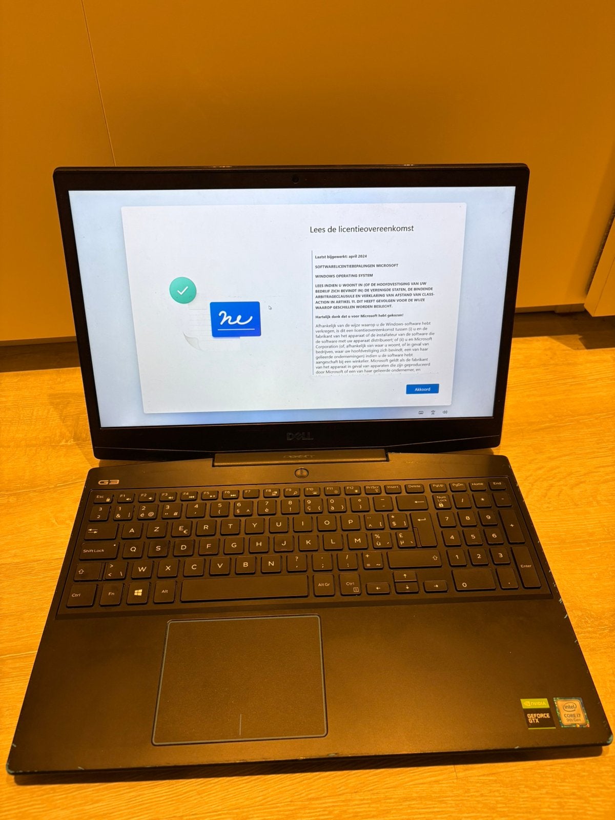 Dell G3 laptop, gtx1660ti en intel core i7, Computers en Software, Windows Laptops, Gebruikt, Met videokaart, 32 GB, 14 inch