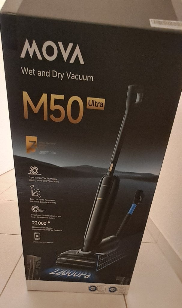 Nieuwe Mova m50 ultrasteelstofzuiger, Elektronische apparatuur, Stofzuigers, Verzenden, Overige typen, Nieuw, Reservoir