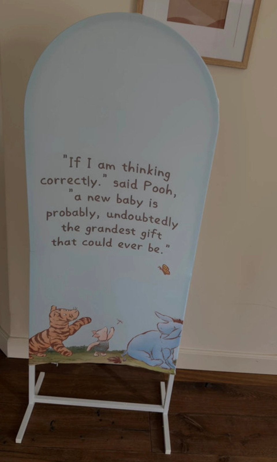 Winnie the pooh backdrop, Ophalen of Verzenden, Zo goed als nieuw