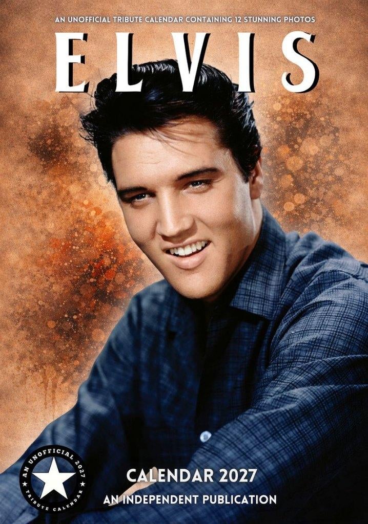 Calendrier Elvis 2027 en précommande, Envoi, Calendrier annuel, Neuf
