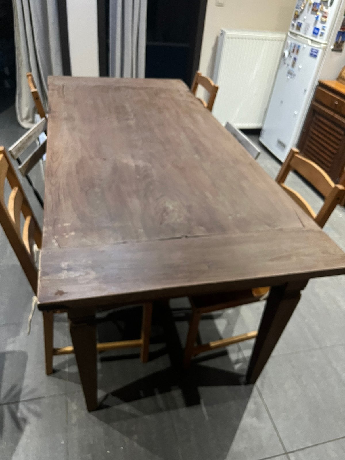 Eettafel 200x90, Ophalen, Zo goed als nieuw