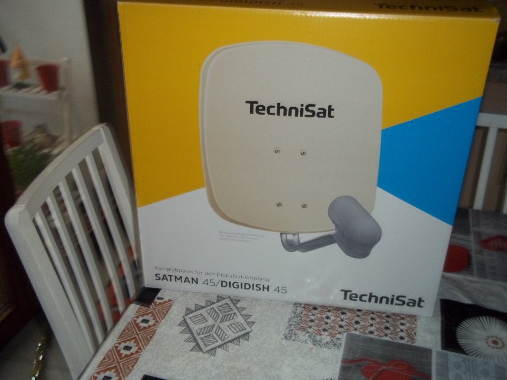 antenne parabole technisat satman 45, Enlèvement, Comme neuf, Antenne (parabolique), Autres marques