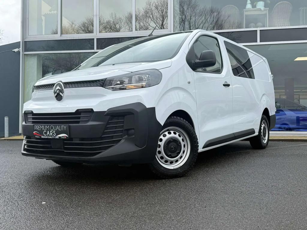 Citroën Jumpy DUBBELE CABINE / CAMERA / CARPLAY / AIRCO / L, Auto's, Citroën, Automaat, 4 deurs, Stof, Gebruikt