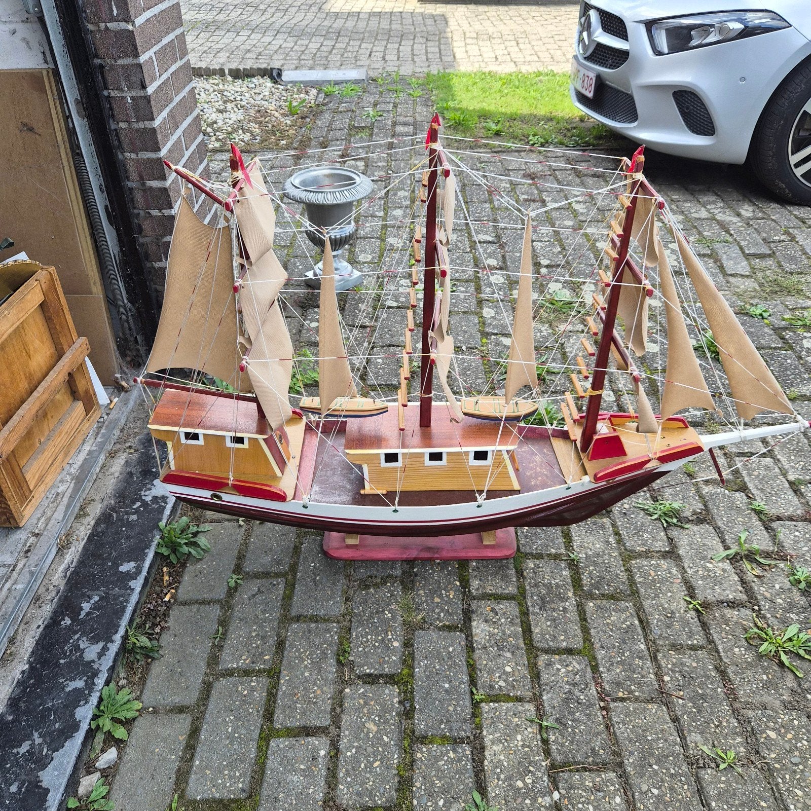 grote model 120 cm lang, Enlèvement