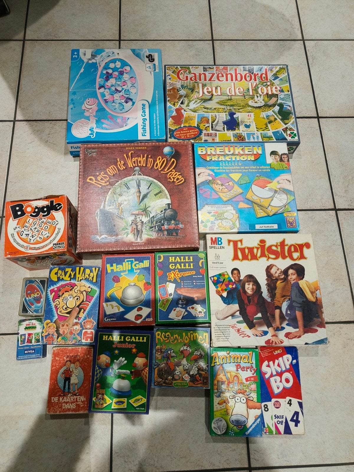 56 spellen 3€ per spel of 100€ voor alles, Ophalen