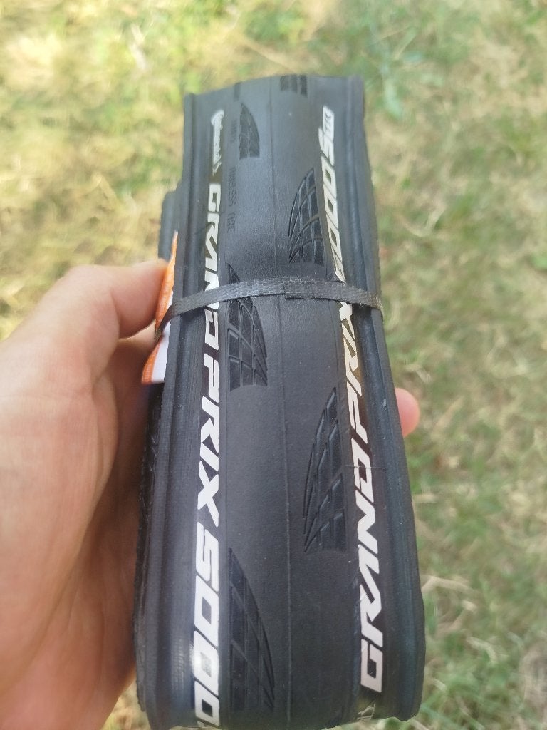 1xContinental Grand Prix 5000 S TR Vouwband - 25-622 | zwart, Band, Nieuw, Ophalen of Verzenden, Racefiets