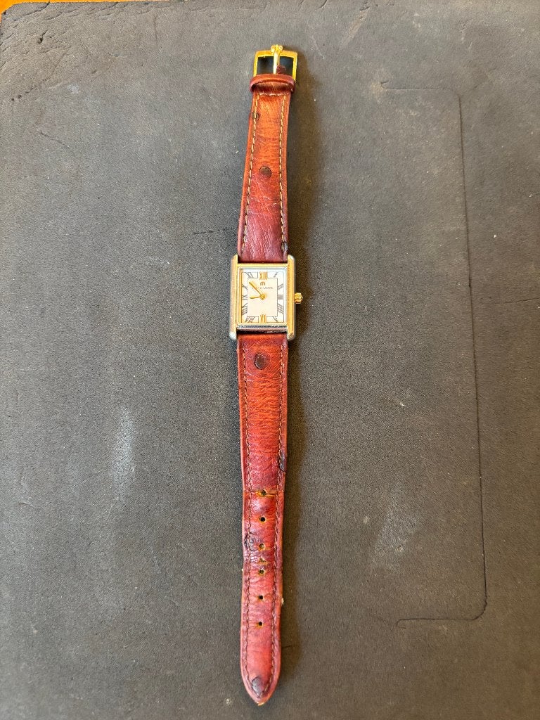 Montre Maurice Lacroix Saphire Crystal, Montre-bracelet, Autres marques, Cuir, Acier
