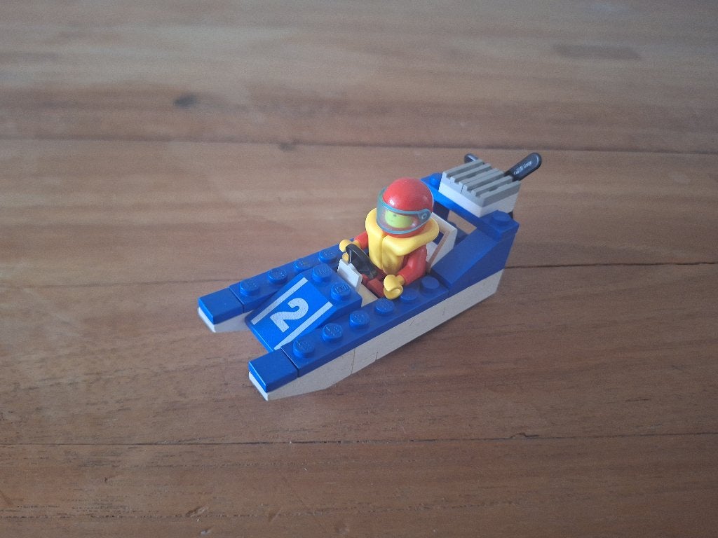 lego town bootje nr2 6508, City, Enlèvement ou Envoi, Lego, Ensemble complet