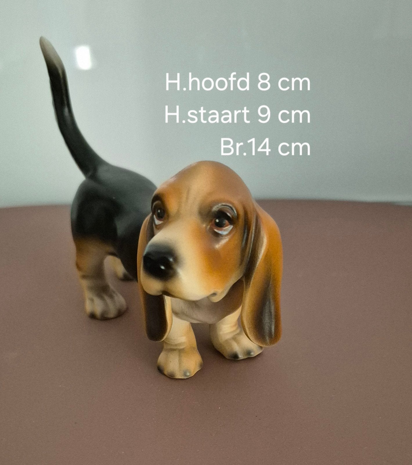 Vintage Goebel beeldje Basset Hond (W.Germany), Antiek en Kunst, Ophalen